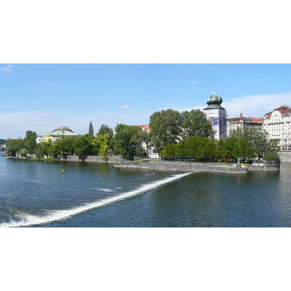 Picture Czech Republic Prague Vltava river 2007-07 27 - Center Vltava river