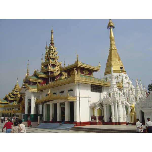 Picture Myanmar Yangon Shwedagon Pagoda 2005-01 29 - History Shwedagon Pagoda