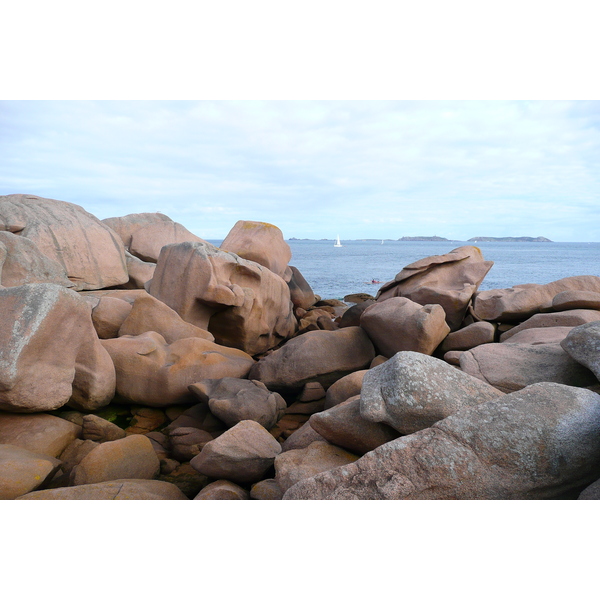 Picture France Perros Guirec Cote de granite rose 2007-08 61 - Journey Cote de granite rose