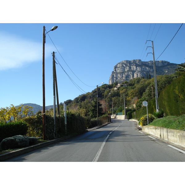 Picture France French Riviera Vence to St. Jeannet Road 2006-12 21 - Recreation Vence to St. Jeannet Road