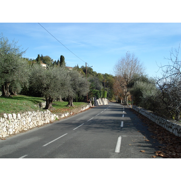 Picture France French Riviera Vence to St. Jeannet Road 2006-12 14 - Center Vence to St. Jeannet Road