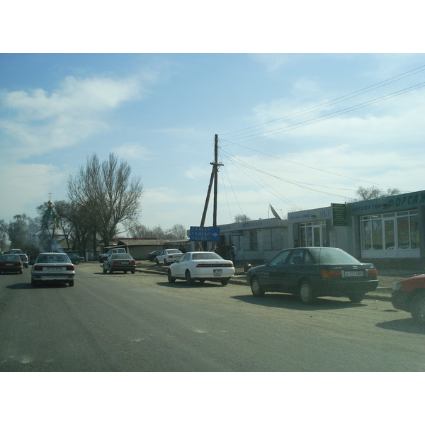 Picture Kazakhstan Almaty to Charyn Canyon road 2007-03 2 - Center Almaty to Charyn Canyon road