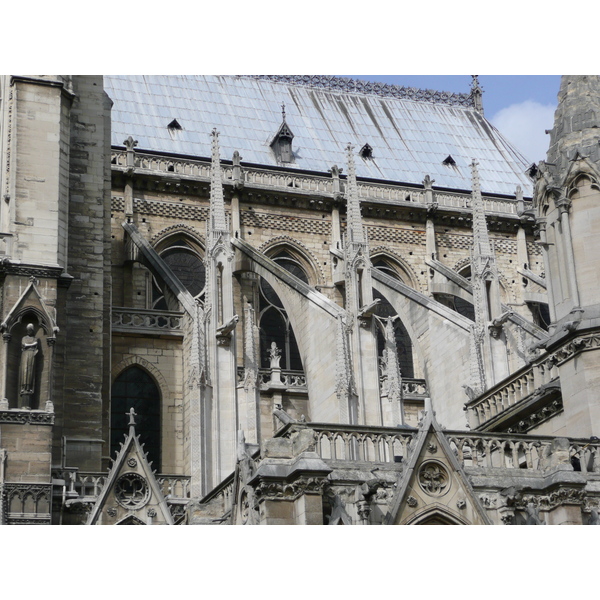 Picture France Paris Notre Dame 2007-05 143 - Tours Notre Dame