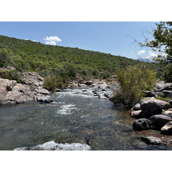 Picture France Corsica Fango river 2023-06 12 - Center Fango river