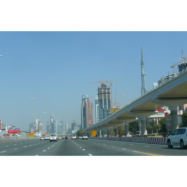 Picture United Arab Emirates Dubai Burj Dubai 2009-01 29 - Center Burj Dubai