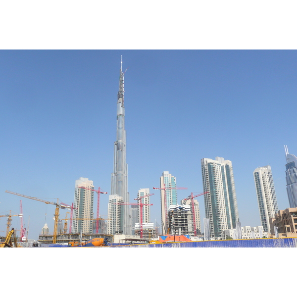 Picture United Arab Emirates Dubai Burj Dubai 2009-01 18 - History Burj Dubai