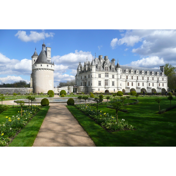 Picture France Chenonceau Castle Gardens of Chenonceau 2008-04 67 - History Gardens of Chenonceau