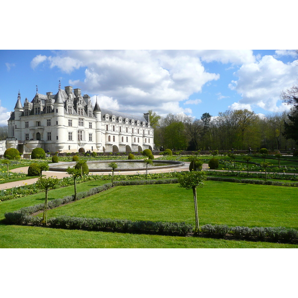 Picture France Chenonceau Castle Gardens of Chenonceau 2008-04 32 - Tours Gardens of Chenonceau