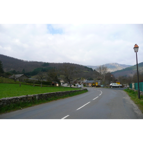 Picture France Cevennes Mountains Cocures to Florac road 2008-04 24 - Around Cocures to Florac road