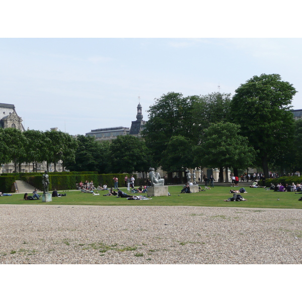 Picture France Paris Louvre Carrousel Garden 2007-05 27 - History Louvre Carrousel Garden