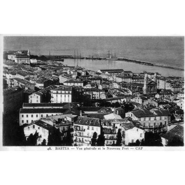 Picture France Corsica Old Postcards bastia 1900-01 41 - Tours bastia