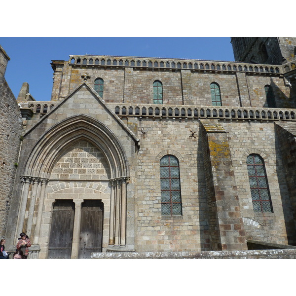 Picture France Mont St Michel Mont St Michel Abbey 2010-04 22 - Discovery Mont St Michel Abbey