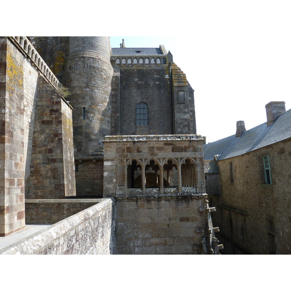 Picture France Mont St Michel Mont St Michel Abbey 2010-04 47 - History Mont St Michel Abbey