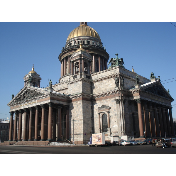 Picture Russia St Petersburg St Isaac cathedral 2006-03 26 - Around St Isaac cathedral