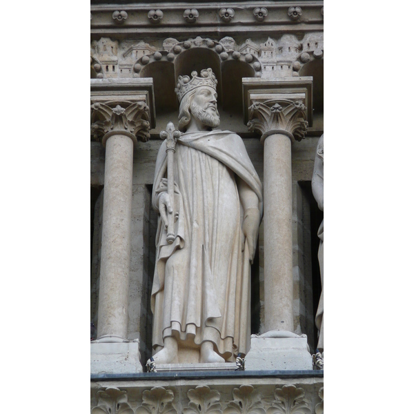 Picture France Paris Notre Dame 2007-05 252 - History Notre Dame