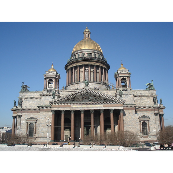 Picture Russia St Petersburg St Isaac cathedral 2006-03 1 - Center St Isaac cathedral