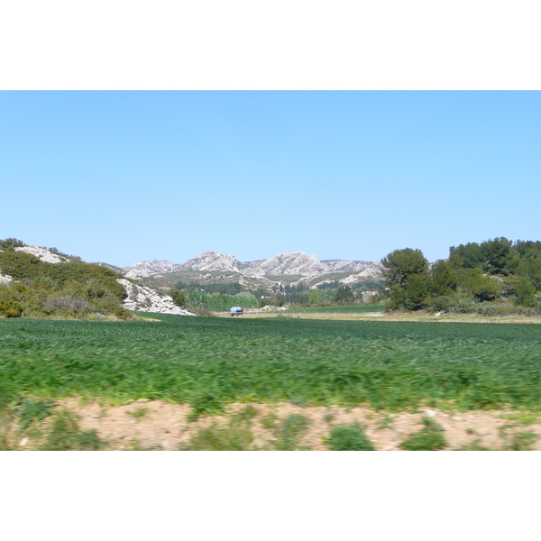 Picture France Provence Mouries to Baux de Provence road 2008-04 27 - Tour Mouries to Baux de Provence road