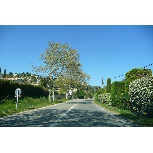 Picture France Provence Mouries to Baux de Provence road 2008-04 22 - Tour Mouries to Baux de Provence road