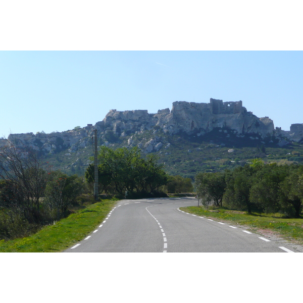 Picture France Provence Mouries to Baux de Provence road 2008-04 19 - Tours Mouries to Baux de Provence road