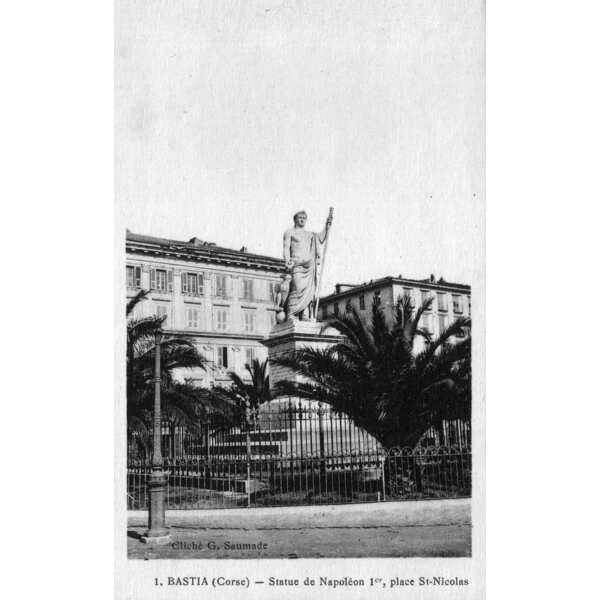 Picture France Corsica Old Postcards bastia 1900-01 111 - History bastia