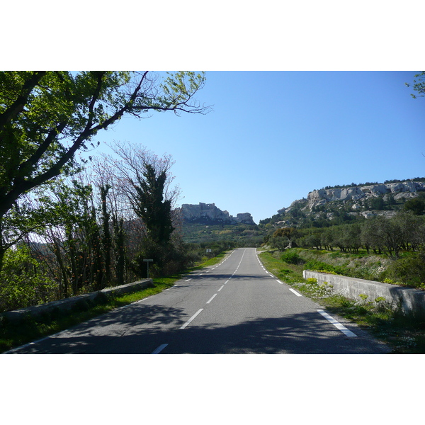 Picture France Provence Mouries to Baux de Provence road 2008-04 13 - Tour Mouries to Baux de Provence road