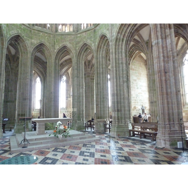 Picture France Mont St Michel Mont St Michel Abbey 2010-04 157 - Tour Mont St Michel Abbey