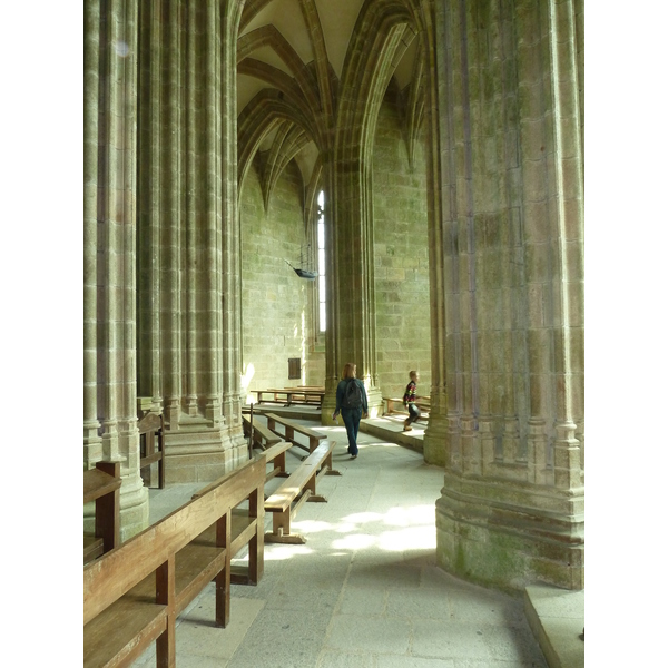 Picture France Mont St Michel Mont St Michel Abbey 2010-04 2 - Recreation Mont St Michel Abbey