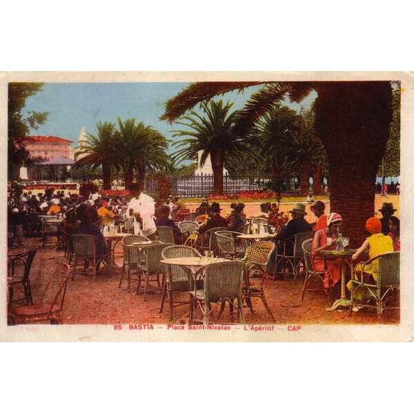 Picture France Corsica Old Postcards bastia 1900-01 97 - History bastia