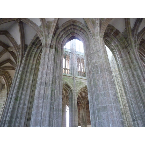 Picture France Mont St Michel Mont St Michel Abbey 2010-04 3 - Tours Mont St Michel Abbey