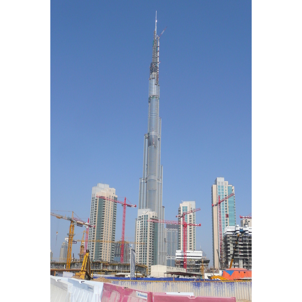 Picture United Arab Emirates Dubai Burj Dubai 2009-01 28 - Around Burj Dubai