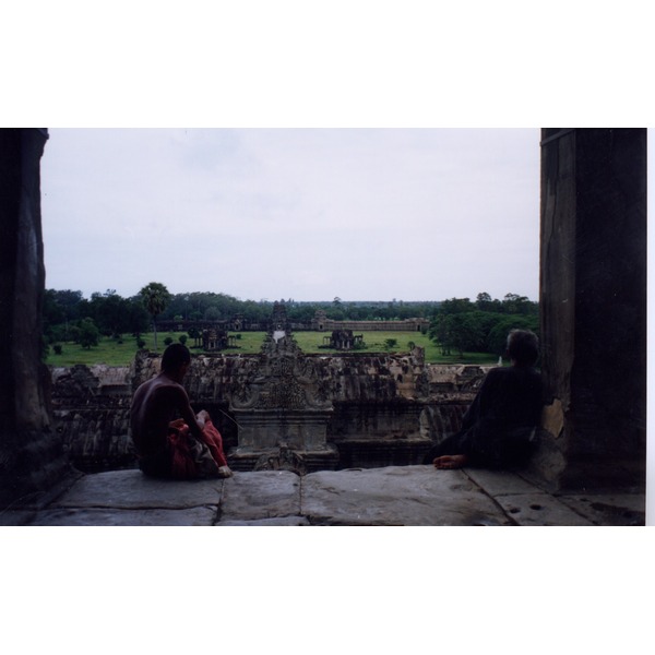 Picture Cambodia Angkor 1996-06 40 - History Angkor