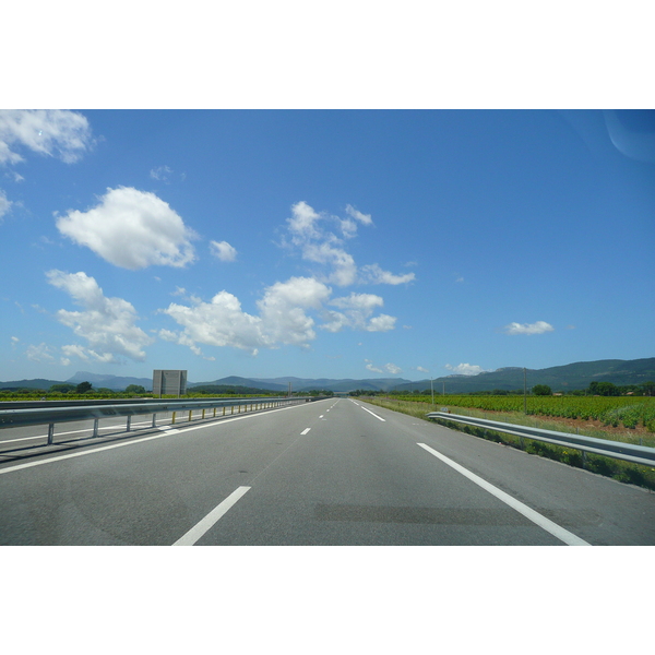 Picture France French Riviera A57 highway 2008-05 10 - Center A57 highway