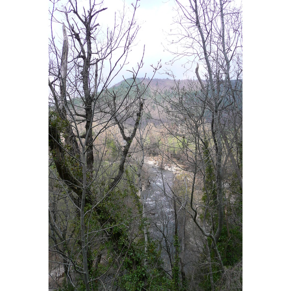 Picture France Cevennes Mountains Cocures to Florac road 2008-04 22 - History Cocures to Florac road