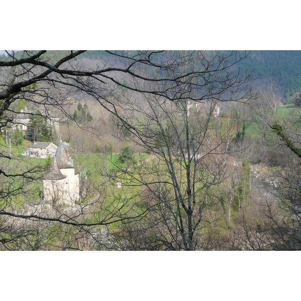 Picture France Cevennes Mountains Cocures to Florac road 2008-04 31 - Around Cocures to Florac road