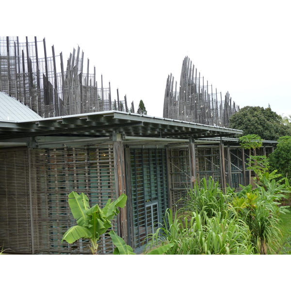 Picture New Caledonia Tjibaou Cultural Centre 2010-05 24 - Tours Tjibaou Cultural Centre