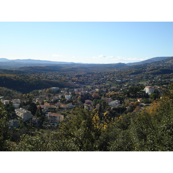 Picture France French Riviera Col de Vence road 2007-01 16 - Center Col de Vence road