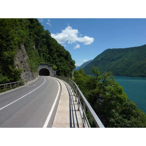 Picture Swiss Gandria 2009-06 23 - History Gandria