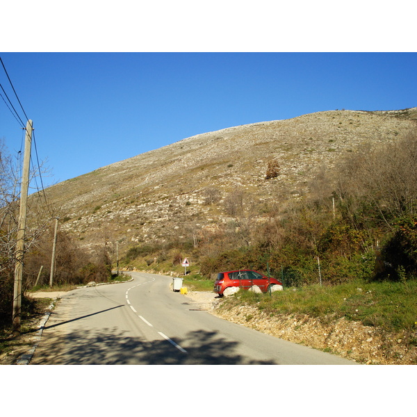 Picture France French Riviera Col de Vence road 2007-01 14 - Journey Col de Vence road