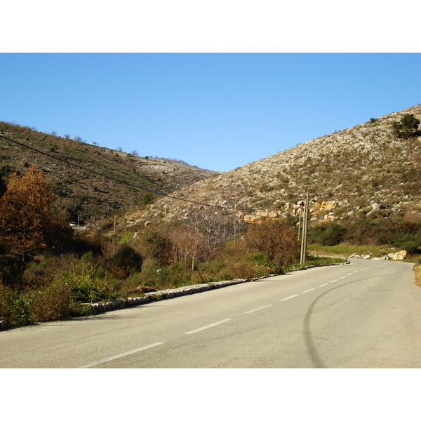 Picture France French Riviera Col de Vence road 2007-01 21 - Tour Col de Vence road