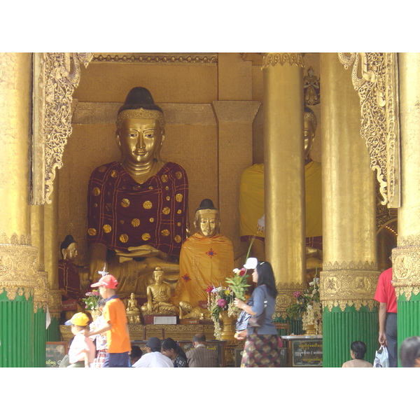 Picture Myanmar Yangon Shwedagon Pagoda 2005-01 3 - History Shwedagon Pagoda