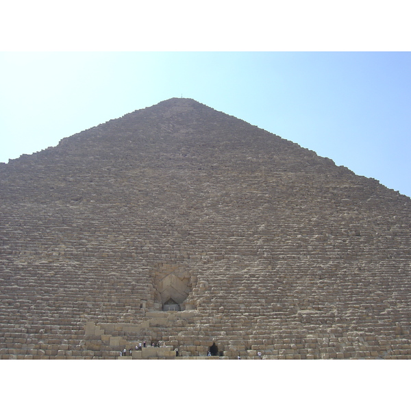 Picture Egypt Gyza Pyramids 2004-09 19 - History Gyza Pyramids