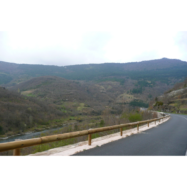 Picture France Cevennes Mountains Cocures to Florac road 2008-04 11 - Tour Cocures to Florac road