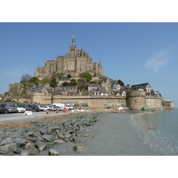 Picture France Mont St Michel 2010-04 168 - History Mont St Michel