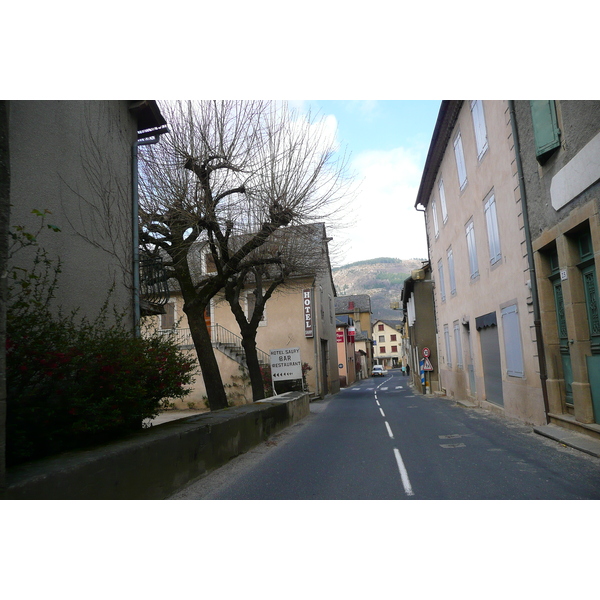 Picture France Cevennes Mountains Cocures to Florac road 2008-04 15 - Journey Cocures to Florac road