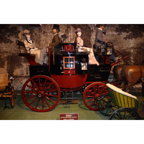 Picture France Vaux Le Vicomte Castle Horse driven carriages museum 2010-09 16 - History Horse driven carriages museum