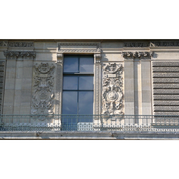 Picture France Paris Louvre Riverside facade of Louvre 2007-07 26 - Tour Riverside facade of Louvre