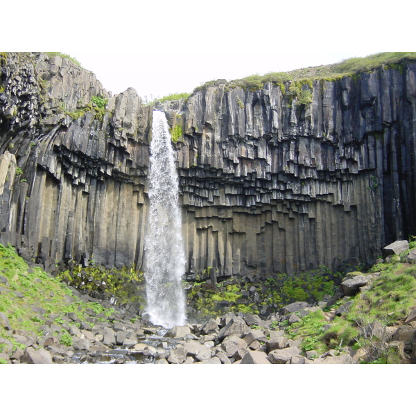 Picture Iceland Svartifoss 2003-06 1 - Around Svartifoss