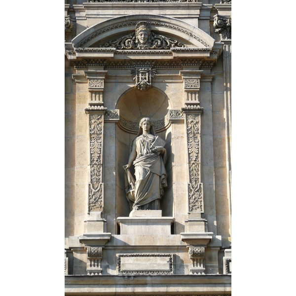 Picture France Paris Louvre Riverside facade of Louvre 2007-07 9 - History Riverside facade of Louvre