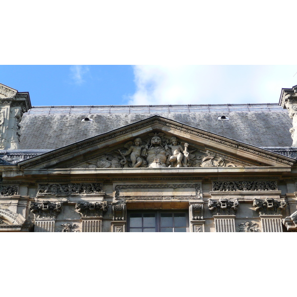 Picture France Paris Louvre Riverside facade of Louvre 2007-07 24 - Tour Riverside facade of Louvre