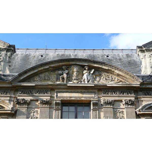 Picture France Paris Louvre Riverside facade of Louvre 2007-07 68 - Tour Riverside facade of Louvre